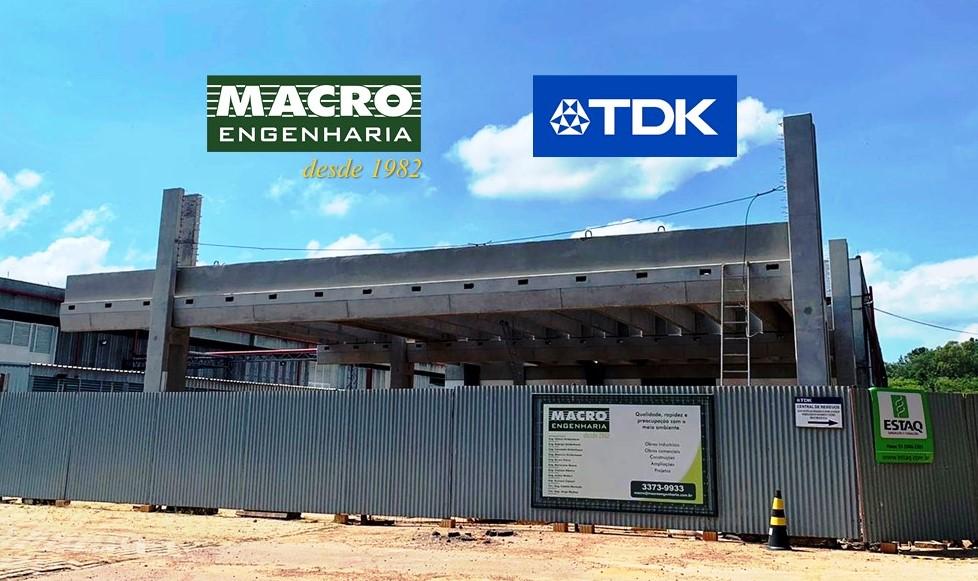 Ampliação da área de produção TDK