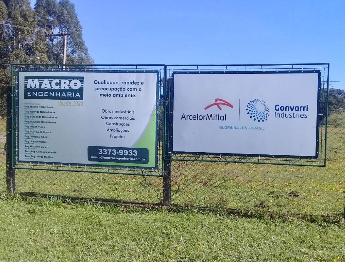 Foi dada a largada da obra de construção da nova fábrica da Arcelor Mittal Gonvarri!