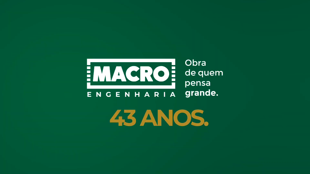 Macro Engenharia 43 Anos