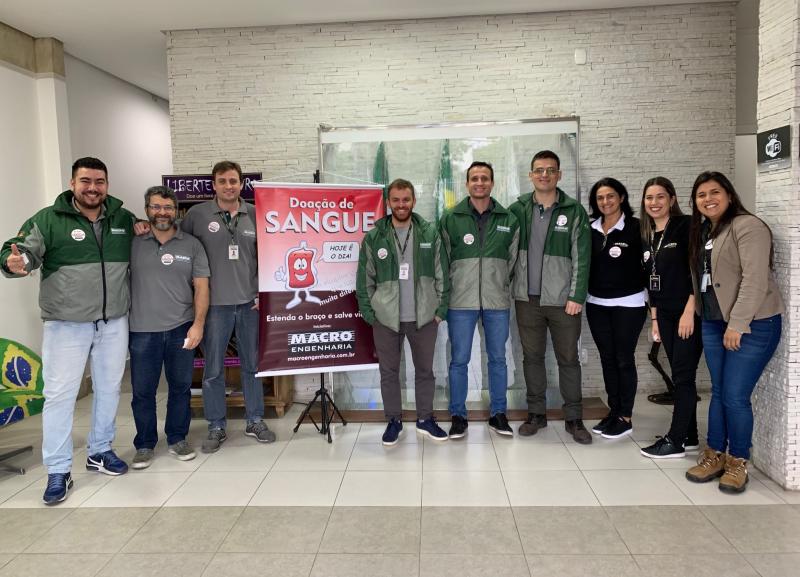 Mais uma doação de sangue coletiva!