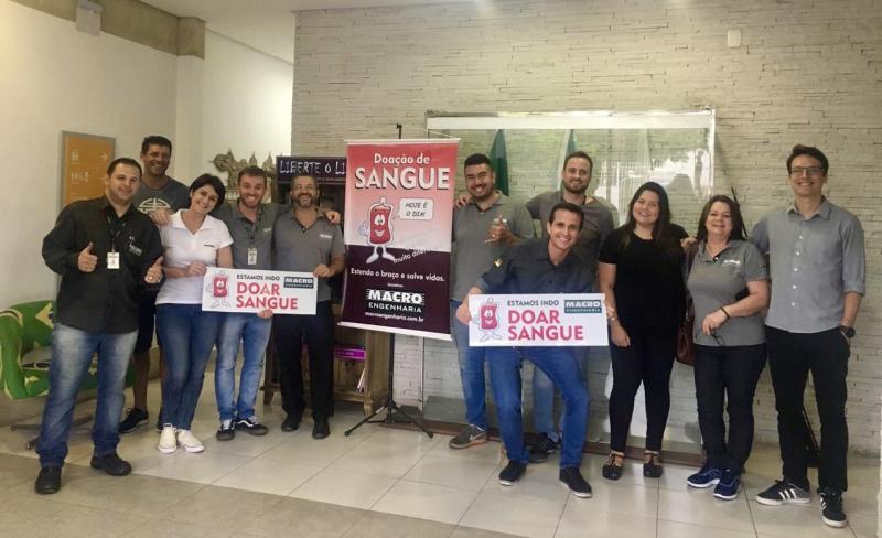 Nova doação coletiva de sangue