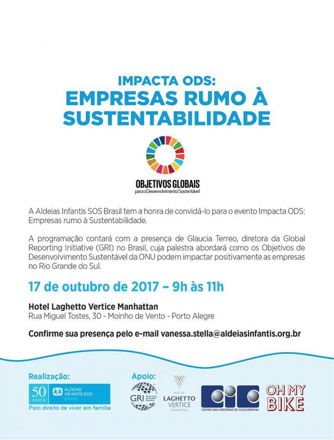 Objetivos de Desenvolvimento Sustentável - ODS